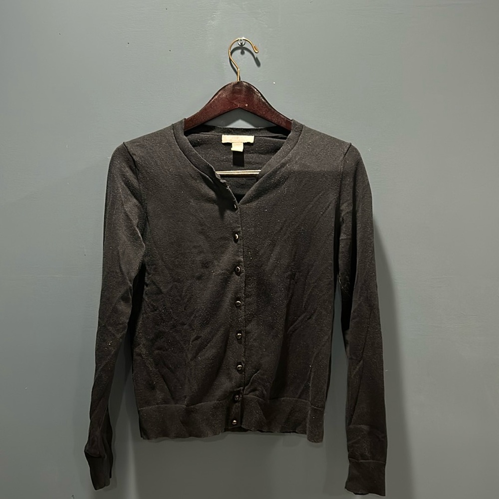 Banana Republic - Black Cardigan - Large